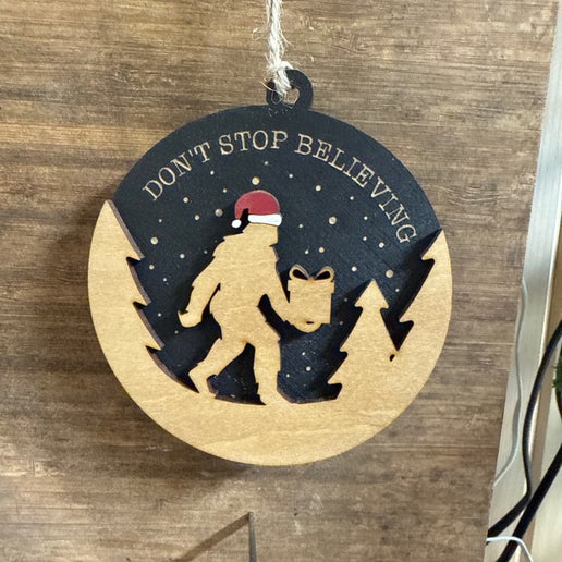 Big Foot Words on Top