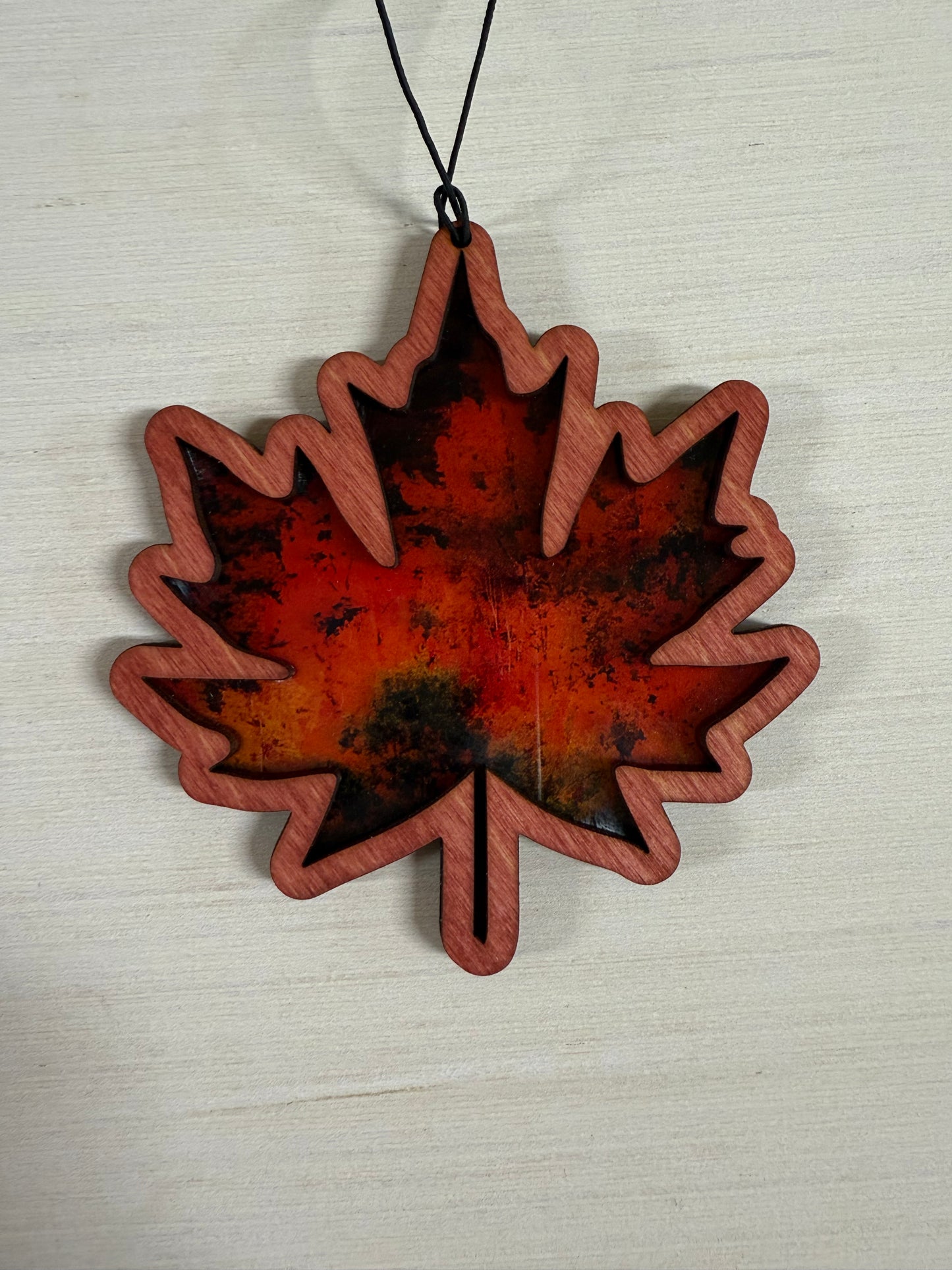 Maple Leaf Fall Car hanger